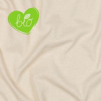 X-Telas de jersey orgánico