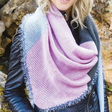 X-Tejer un chal triangular