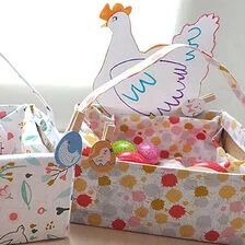 X-Manualidades de cestas de Pascua