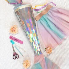 X-Manualidades con conos escolares