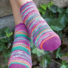 X-Calcetines de ganchillo