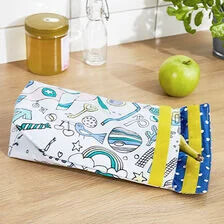 Coser una bolsa de almuerzo XL