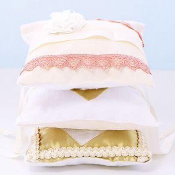 Patrón de costura – cojín para anillos de boda