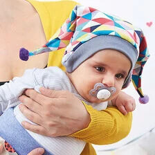 X-Patrón de costura para gorro infantil