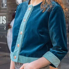 Patrón de costura chaqueta corta