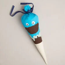 Cucurucho escolar XL Helado Monstruo