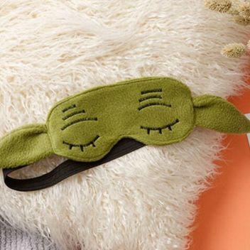 Máscara de dormir de Yoda para coser