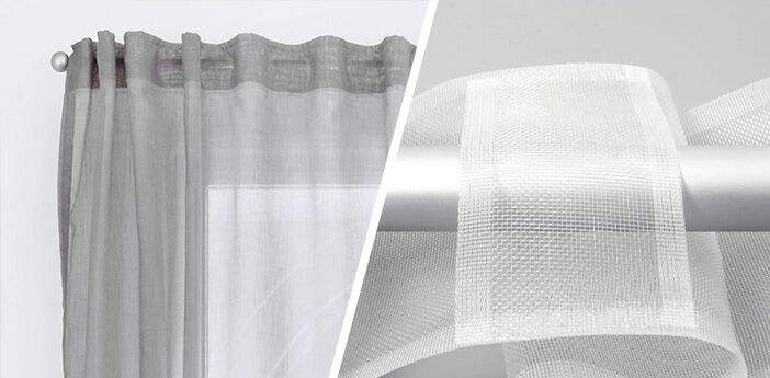 Cintas para cortinas - compra » telas.es