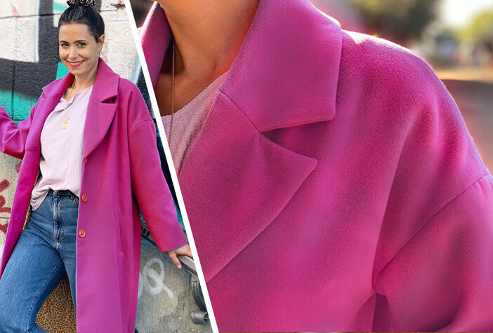 ¡Confecciona un abrigo nuevo en el color de moda de la temporada!