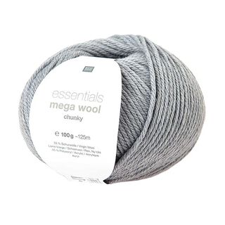 Essentials Mega Wool chunky | Rico Design – gris claro, 