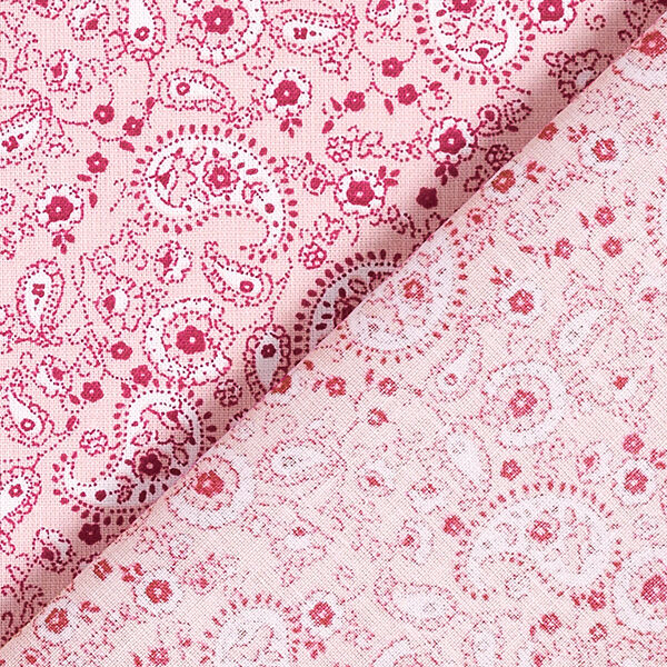Tela de algodón Cretona Cachemira – rosa,  image number 4