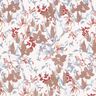 Punto de viscosa con escena floral – blanco,  thumbnail number 1