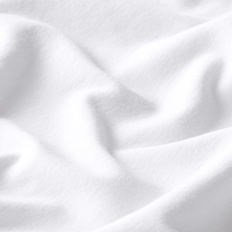 GOTS Tela de jersey de algodón | Tula – blanco,  image number 2