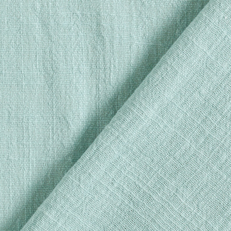 Tela de algodón Apariencia de lino – verde menta,  image number 3