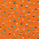 Tela de jersey de algodón Vuelo de cometa Impresión digital | PETIT CITRON – naranja – Muestra,  thumbnail number 1