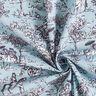 Tela de algodón Cretona Visita al parque – azul,  thumbnail number 3