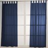 Tela para cortinas Voile Ibiza 295 cm – azul marino,  thumbnail number 6