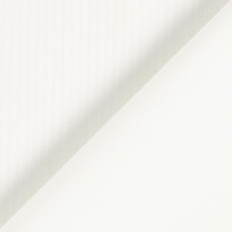 Tela para camisa espina de pescado – blanco,  image number 3