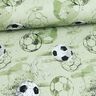 Tela de jersey de algodón Goles de fútbol | Glitzerpüppi – pino,  thumbnail number 2