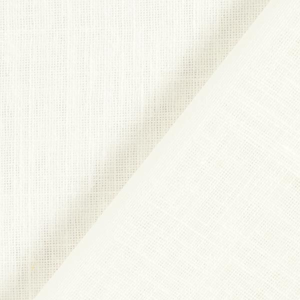Tejido para cortinas Voile Apariencia de lino 300 cm – blanco lana,  image number 3
