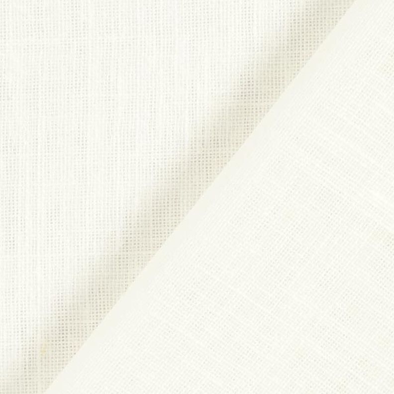 Tejido para cortinas Voile Apariencia de lino 300 cm – blanco lana,  image number 3