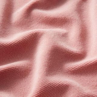 Pana de terciopelo de jersey con reps cruzados – rosa, 