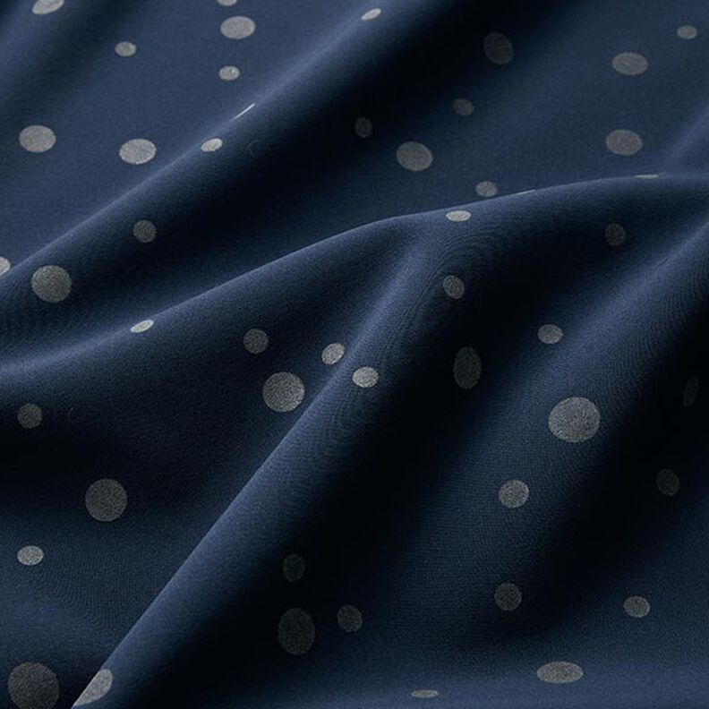 Tejido Softshell Puntos reflectores – azul marino,  image number 3