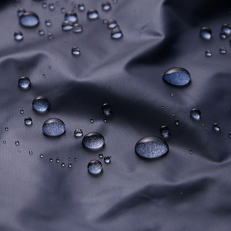 Tela de chaqueta resistente al agua ultraligero – azul marino,  image number 5