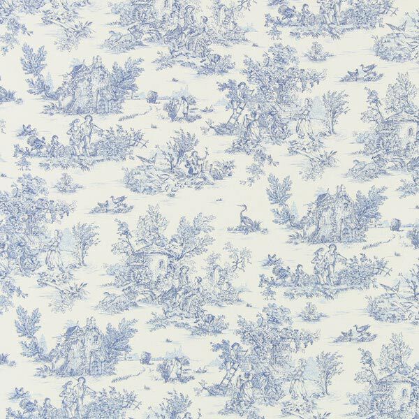 Tela de algodón Mini Pastorale 280 cm – azul,  image number 1