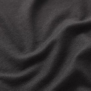 Tela de jersey de viscosa Ligera – negro | Retazo 50cm, 