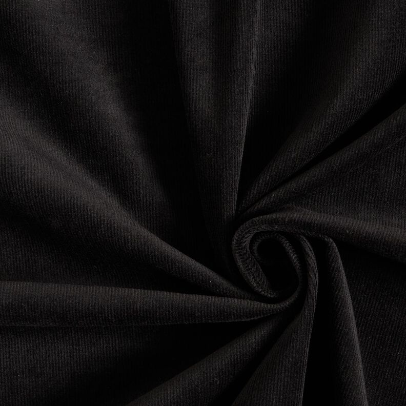 Pana fina elástica – negro,  image number 1