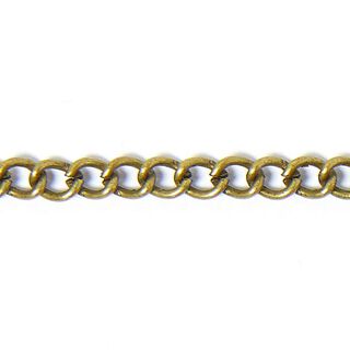 Cadena de eslabones [3 mm] – oro antiguo, 