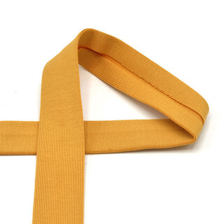 Cinta al biés Tela de jersey de algodón [20 mm] – amarillo curry, 