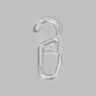 Ganchos tipo clip [10mm] 10 uds, transparente | Prym,  thumbnail number 2