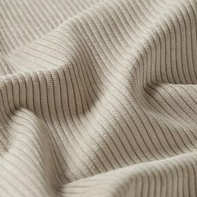 Tela de tapicería Apariencia de pana Fjord – beige | Retazo 50cm, 