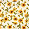 Tela decorativa Lona Girasoles – naturaleza/amarillo sol,  thumbnail number 1