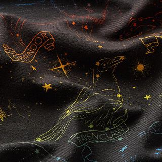 Tela de jersey de algodón Telas con licencia Animales heráldicos constelaciones Harry Potter  |, 
