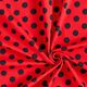Tela de jersey de algodón Puntos [15 mm] – rojo claro/negro,  thumbnail number 3