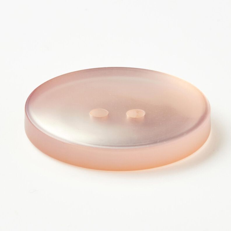 Botón de 2 agujeros brillante [Ø 25 mm] – rosado,  image number 2