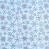 Organza con copos de nieve – azul claro,  thumbnail number 1