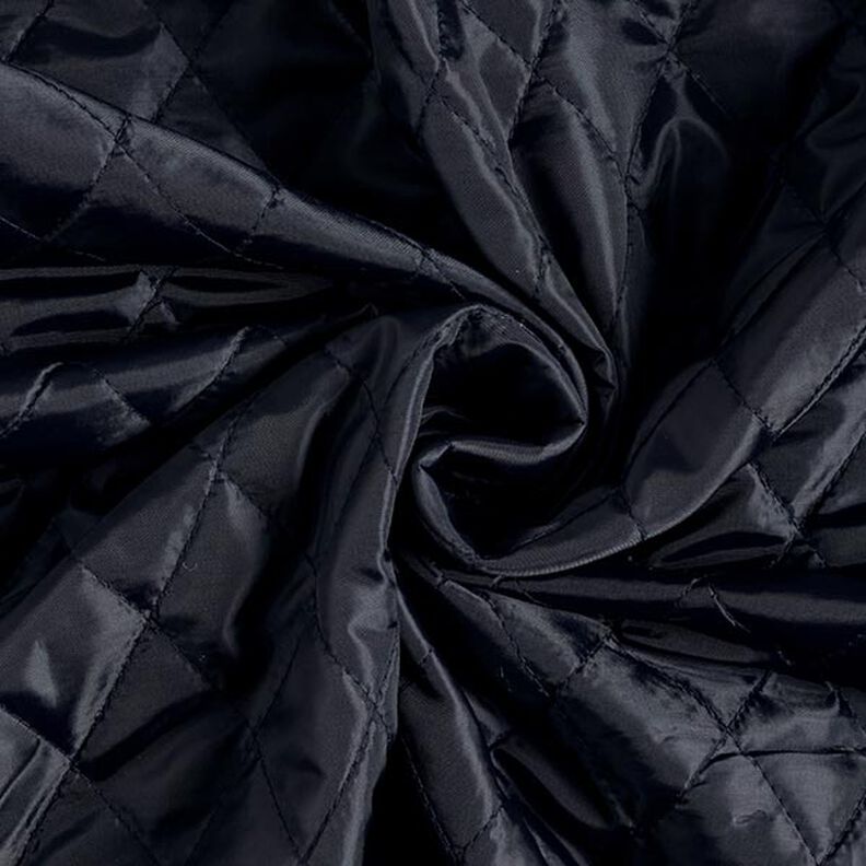 Forro acolchado con rombo – azul negro,  image number 4