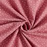 Muselina/doble arruga Puntos – rosa antiguo/blanco,  thumbnail number 3