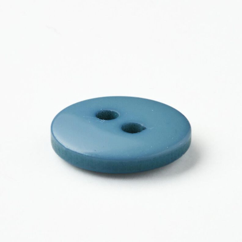 Botón redondo de 2 agujeros [Ø 11 mm] – azul brillante,  image number 3