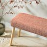 Tela de tapicería Estilo bouclé colorido – rosa antiguo/crema,  thumbnail number 5
