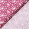 Tela de algodón Cretona Estrellas japonesas Asanoha – malva,  thumbnail number 4