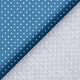 Popelina de algodón puntos pequeños – azul vaquero/blanco,  thumbnail number 6