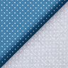 Popelina de algodón puntos pequeños – azul vaquero/blanco,  thumbnail number 6