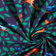Tela de jersey de algodón Búhos Impresión digital | PETIT CITRON – azul marino – Muestra,  thumbnail number 3