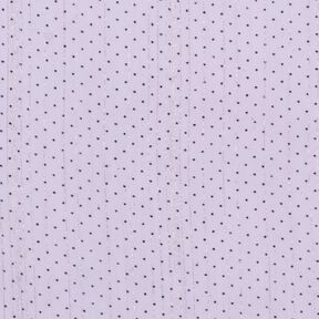 Gasa con purpurina puntos y rayas &ndash; lila, 