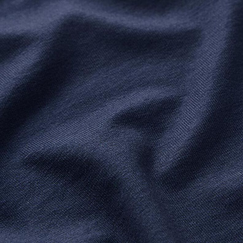 Tela de jersey de viscosa Ligera – azul noche,  image number 3